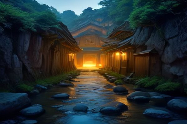 网络监管机制示意图，展示防火长城的多层过滤体系与内容审查流程，深色专业风格
